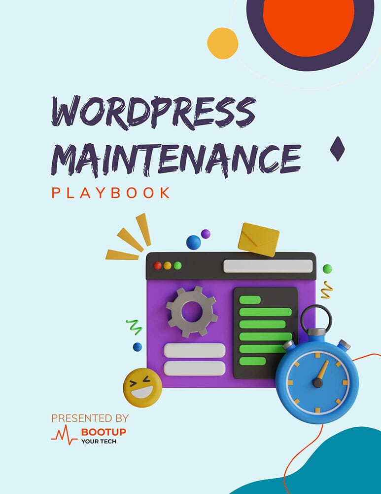 WordPress Maintenance Playbook